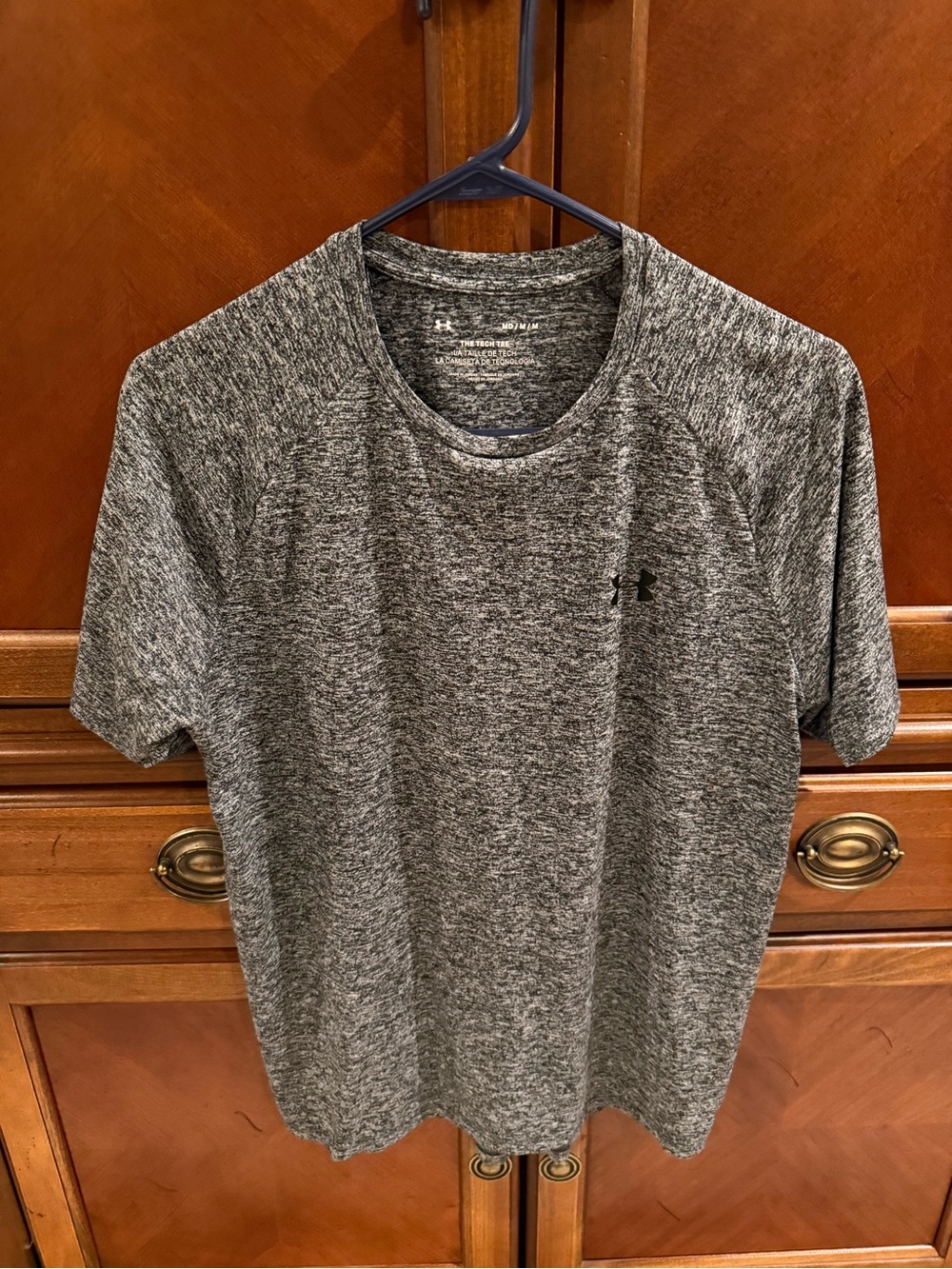 Under Armour Men’s Heather Gray Short Sleeve Performance Tee